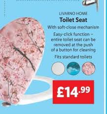 Livarno Home Toilet Seat Offer At Lidl