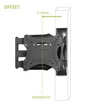 Kanto Full Motion Tv Wall Mount For 26 To 55 Tvs M300