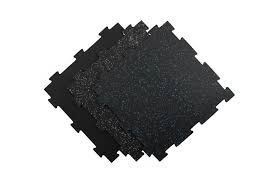 8mm Titan Rubber Tiles Vulcanized