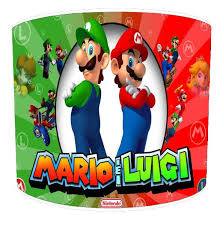 Super Mario Lampshades Ideal To Match
