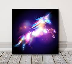 Unicorn Silhouette Star Magic Icon