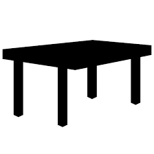 Free Kitchen Table Icon Vector Png