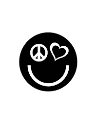 Peace Love Happiness Vinyl Decal