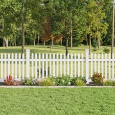 Spade Picket Fence Vinyl Picket Fence