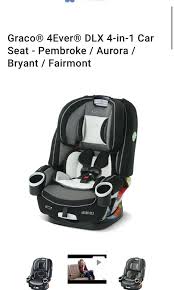 Graco Car Seat 4ever Dlx 4 In 1 Babies