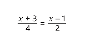 Solving Equations With Fractions Ks3