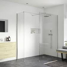 Signature Icon Chrome Wet Room Screen