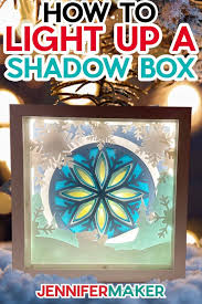 Lighted Shadow Box Techniques For Decor