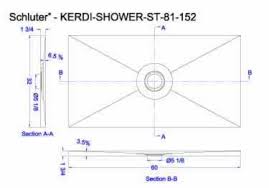 Schluter Kerdi Shower Tray St