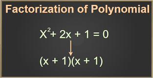 Factoring Polynomials With Examples