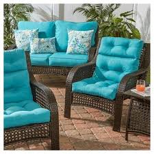 Outdoor Seat And Back Chair Cushion