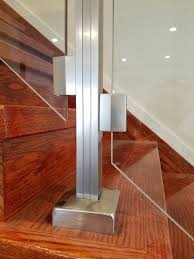 Hand Rail Staircase Railing Kit Glass