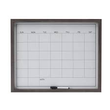 Set Of 3 Gray Home Office Boards Dry Erase Calendar And Cork Board