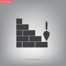 Vector Icons Brickwork And Building Trowel