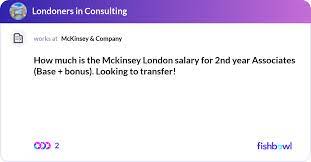 How Much Is The Mckinsey London Salary