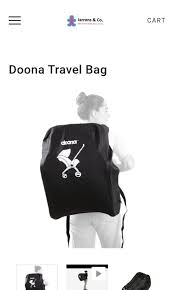 Doona Car Seat Travel Bag Babies