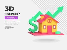 High Icon Real Estate 3d Ilration