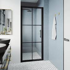 Framed Pivot Shower Door Matte