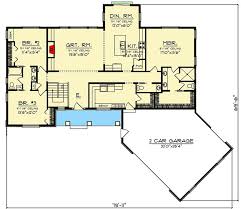 Angled Garage Ranch House Plans