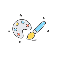 Painting Icon Png Vector Psd And