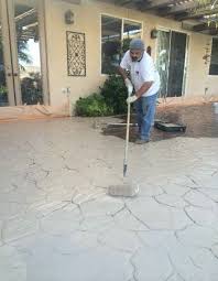 Concrete Patio Resurfacing