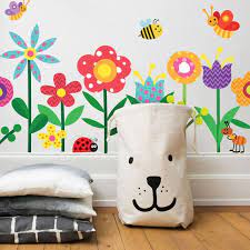 Flower Wall Decals For Kids Girls