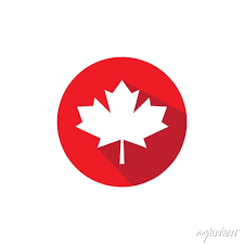 Canada Maple Leaf Logo Vector Icon