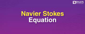 Navier Stokes Equation Definition