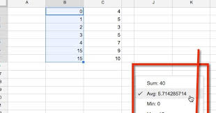 Google Sheets Various Ways To Average
