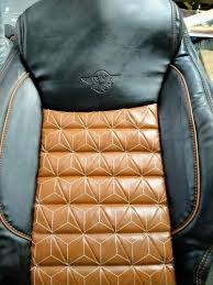 Tan Pu Leather 3d Car Seat Cover