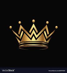 Crown Logo Abstract Design Vector