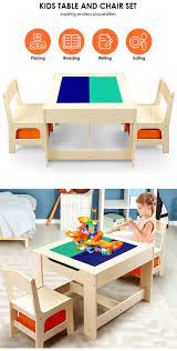 Kidbot Kids Lego Table And Chair Set