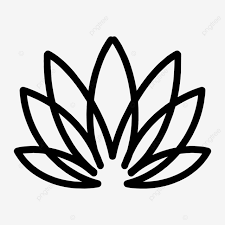 Lotus Flower Graphics Icon Vector