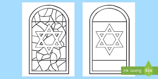 Of David Window Template Worksheet