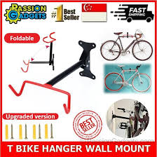 T Bicycle Wall Mount Hanger Adjustable