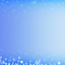 Snowy Border Snowflakes Glitter In Blue