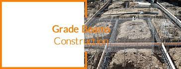 grade beams construction rebar people