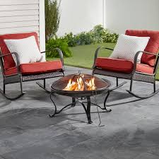 Round Steel Wood Burning Fire Pit