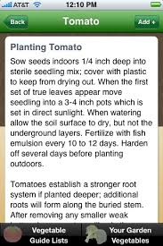 Vegetable Garden Guide Iphone And