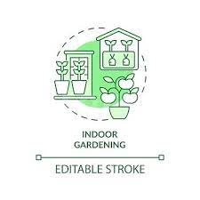 Indoor Gardening Green Concept Icon