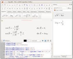 Equalx Latex Equation Editor