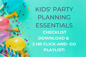 Kids Party Planning Essentials