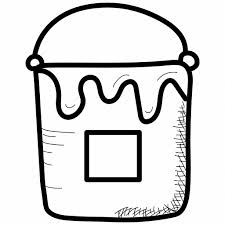 Bucket Color Paint Icon On