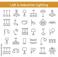 Industrial Loft Lighting Interior