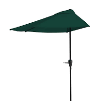 Half Round Patio Market Umbrella