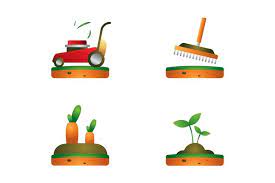 Gardening Icons Custom Designed Icons