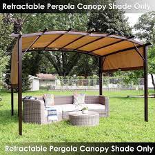 Retractable Pergola Canopy Shade