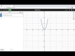 A Parabola Using Desmos Calculator