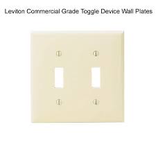 Leviton Toggle Device Wall Plates