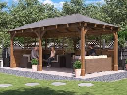 Leviathan Louvre Walled Gazebo W6 0m X